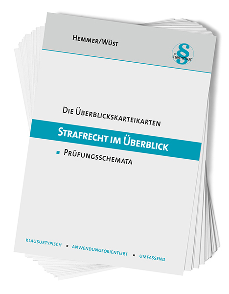 Die Überblickskarteikarten Strafrecht im Überblick main product photo