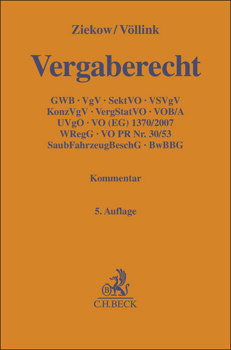 Vergaberecht main product photo