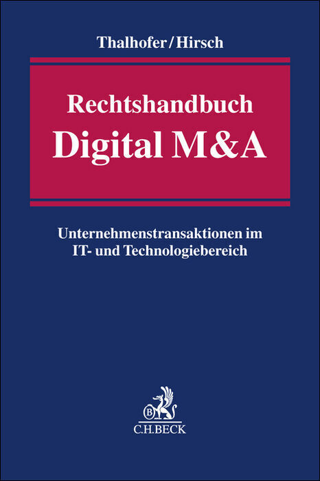 Rechtshandbuch Digital M&A main product photo