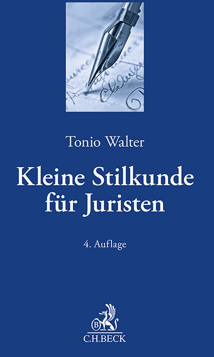 Kleine Stilkunde für Juristen main product photo
