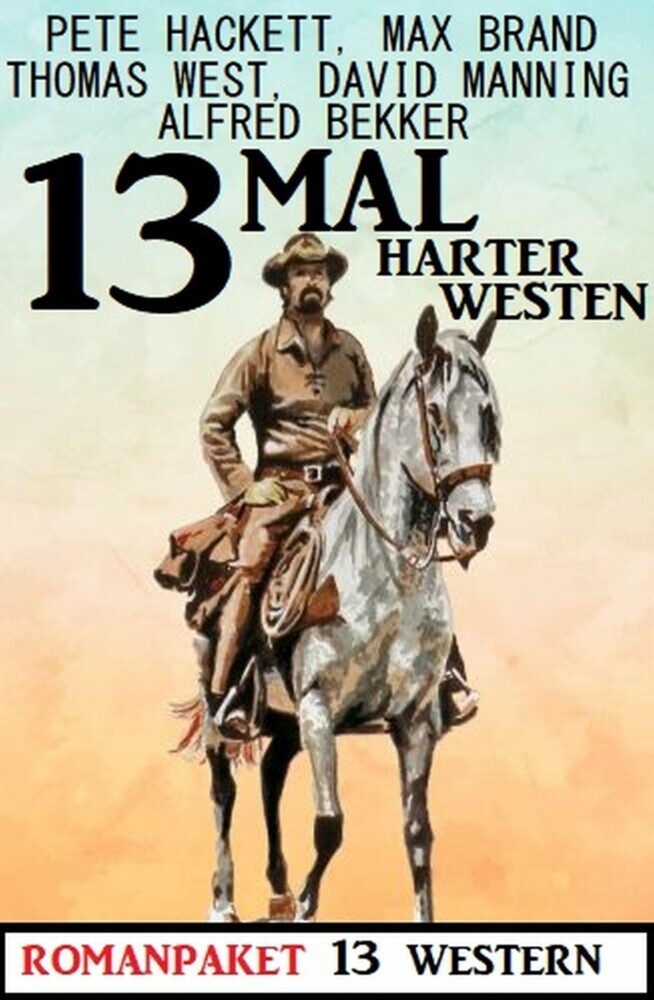 13mal Harter Westen: Romanpaket 13 Western main product photo