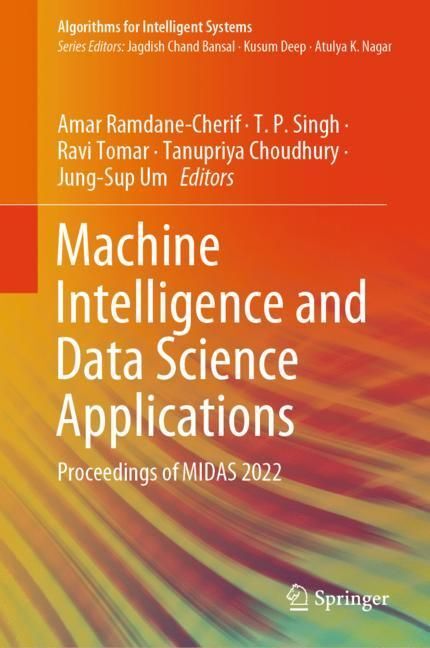 Machine Intelligence and Data Science Applications main product photo