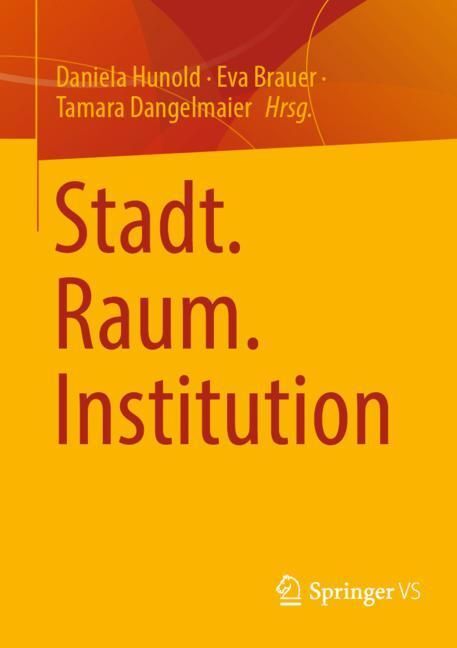 Stadt. Raum. Institution main product photo