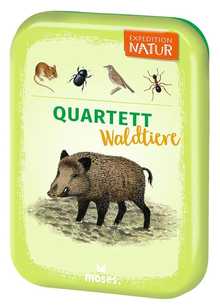 Expedition Natur Quartett Waldtiere main product photo