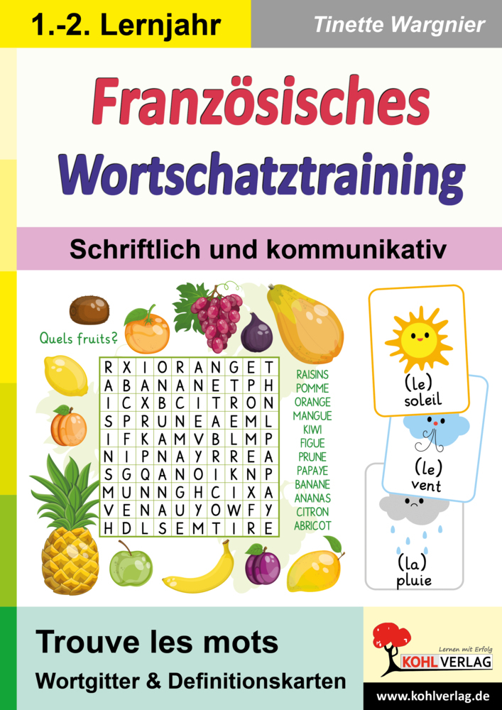 Französisches Wortschatztraining main product photo
