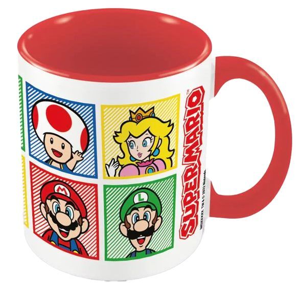 Super Mario Red Coloured Inner Mug main product photo