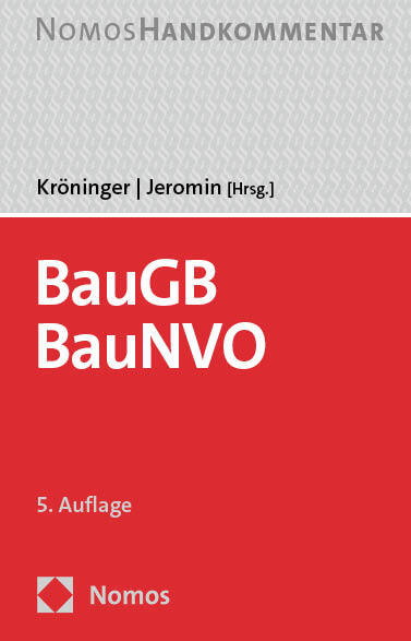Baugesetzbuch, Baunutzungsverordnung: BauGB, BauNVO main product photo