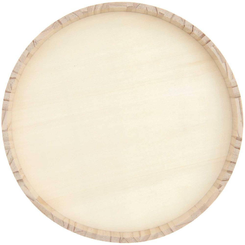 Holztablett natur FSC 100%, Ø 30 cm main product photo