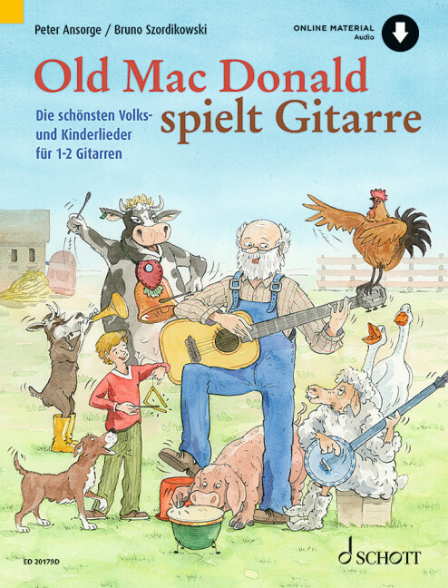 Old Mac Donald spielt Gitarre main product photo