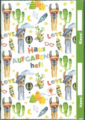 Hausaufgabenheft für Schlaue Lama