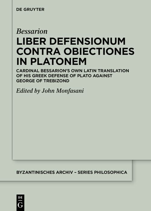 Liber Defensionum contra Obiectiones in Platonem main product photo