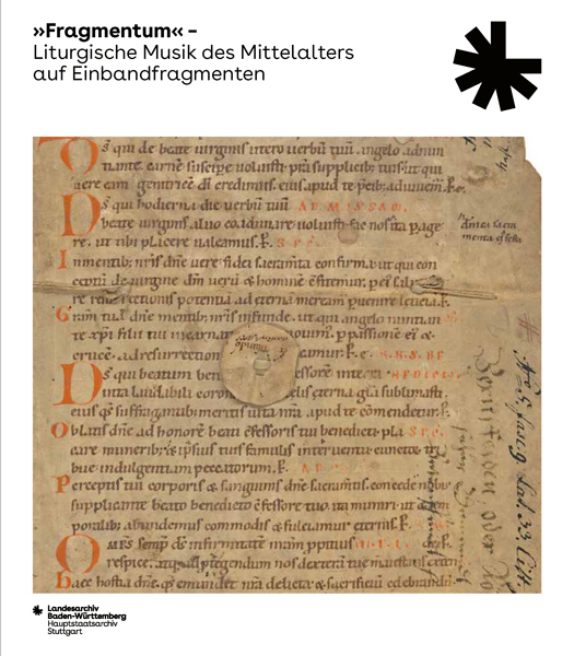 »Fragmentum« - Liturgische Musik des Mittelalters auf Einbandfragmenten main product photo