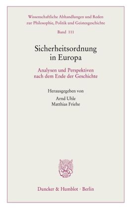 Sicherheitsordnung in Europa.
