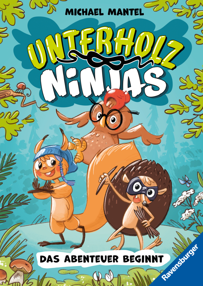 Unterholz-Ninjas, Band 1 - Das Abenteuer beginnt main product photo