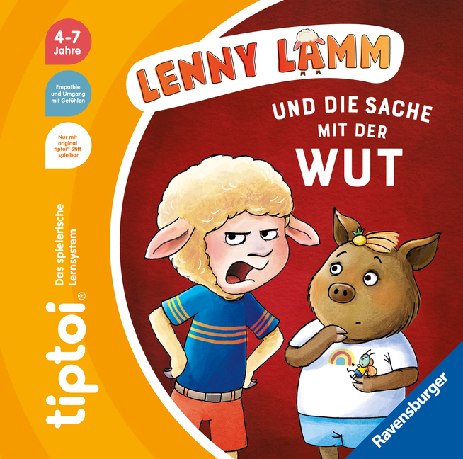 tiptoi® Bildergeschichten über den Umgang mit Gefühlen - Lenny Lamm und die Sache mit der Wut main product photo