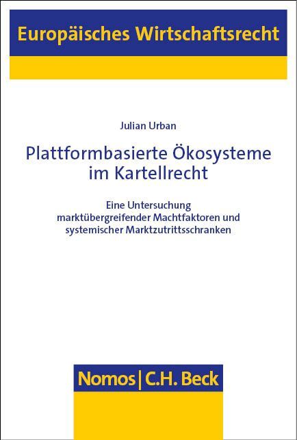 Plattformbasierte Ökosysteme im Kartellrecht main product photo