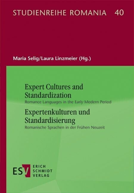 Expert Cultures and Standardization / Expertenkulturen und Standardisierung main product photo
