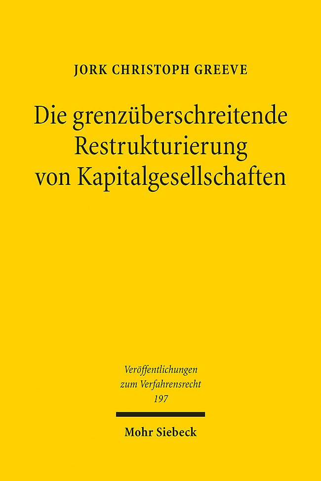 Die grenzüberschreitende Restrukturierung von Kapitalgesellschaften main product photo