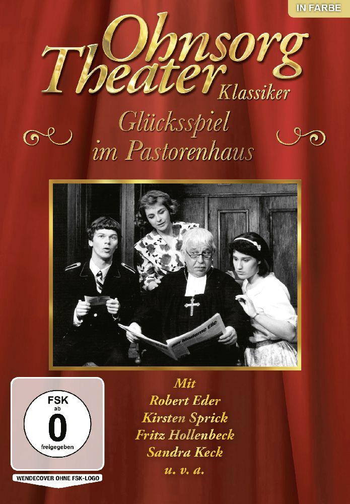 Ohnsorg-Theater Klassiker: Glücksspiel im Pastorenhaus, 1 DVD main product photo