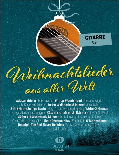 Weihnachtslieder aus aller Welt - Gitarre solo main product photo