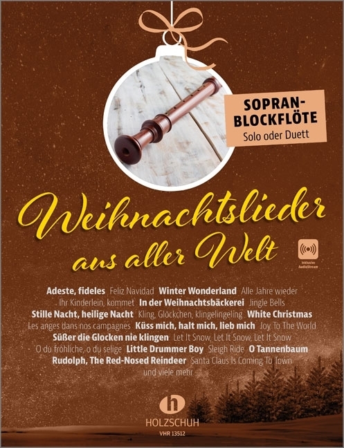 Weihnachtslieder aus aller Welt - Sopranblockflöte main product photo