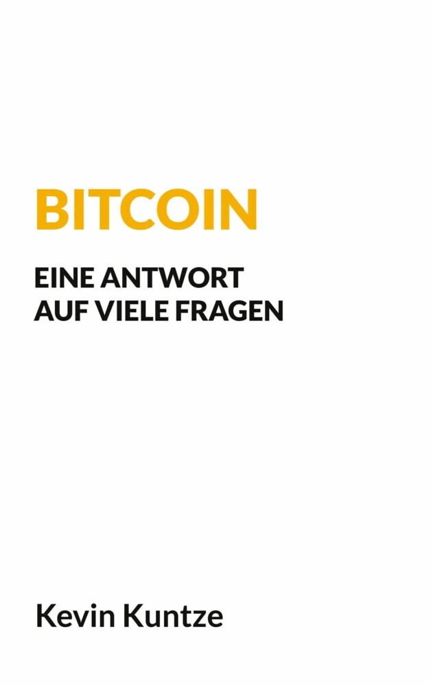 Bitcoin - Eine Antwort auf viele Fragen main product photo