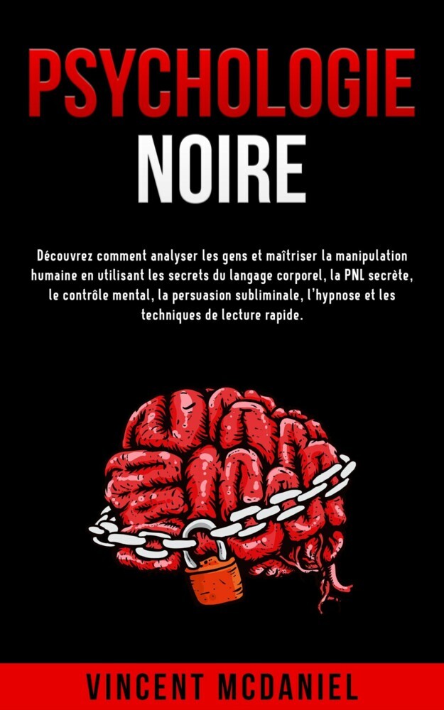 Psychologie noire main product photo