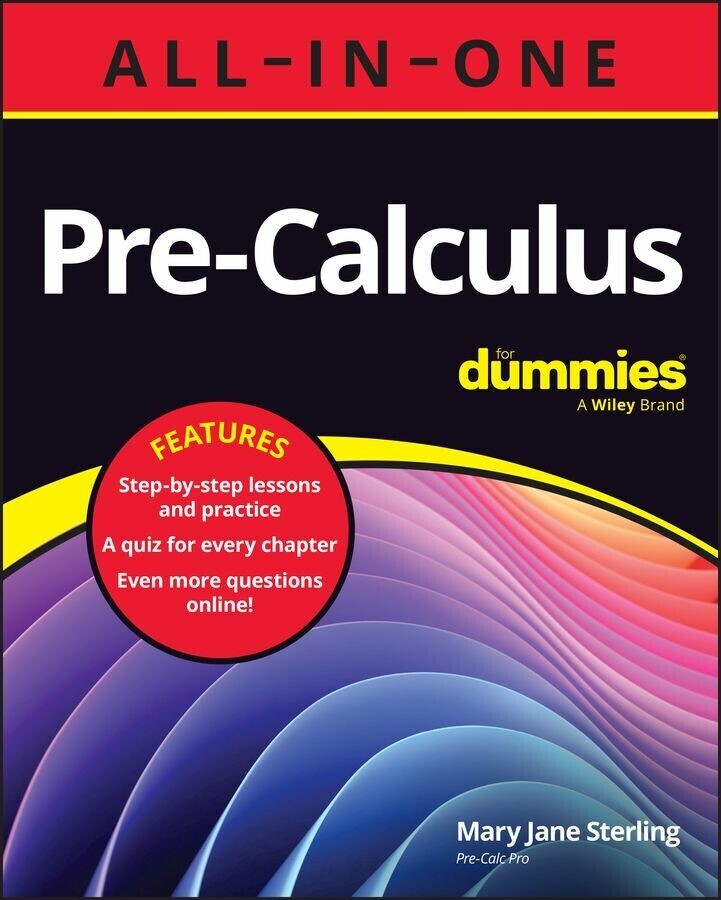 Pre-Calculus All-in-One For Dummies main product photo
