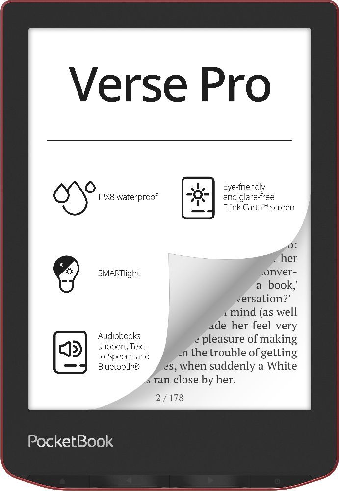PocketBook Verse Pro - Passion Red main product photo