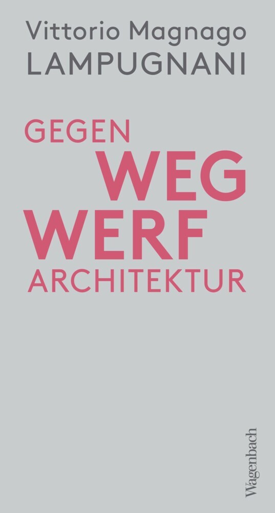 Gegen Wegwerfarchitektur main product photo