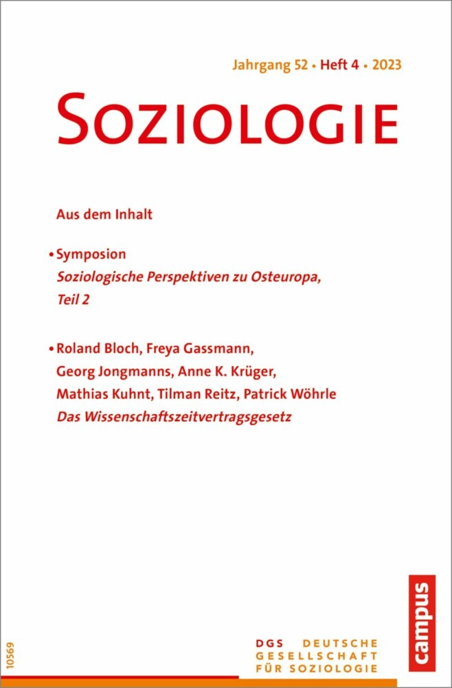 Soziologie 04/2023 main product photo
