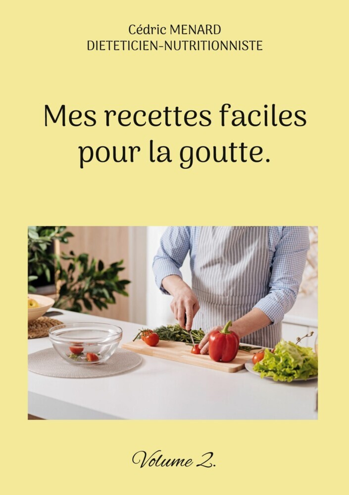 Mes recettes faciles pour la goutte. main product photo