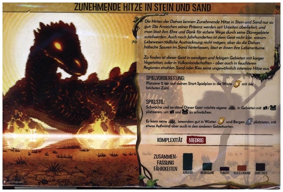 Spirit Island: Zunehmende Hitze in Stein und Sand (Mini-Eweiterung) main product photo