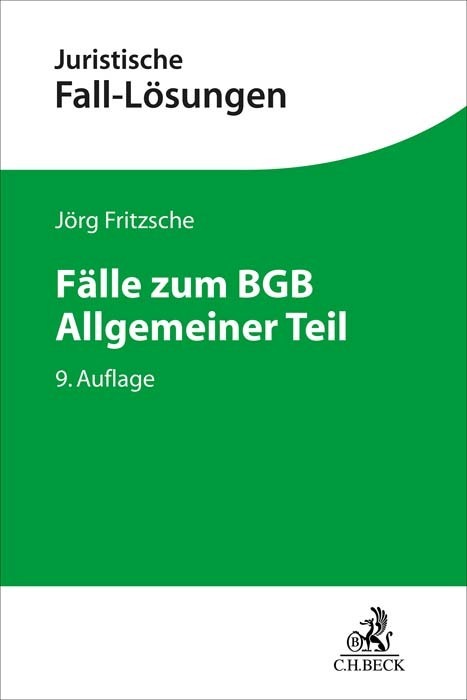 Fälle zum BGB Allgemeiner Teil main product photo