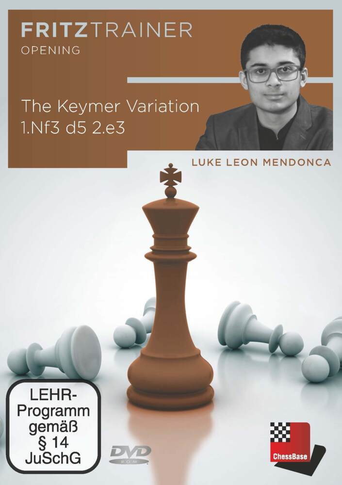 The Keymer Variation 1.Nf3 d5 2.e3, DVD-ROM main product photo