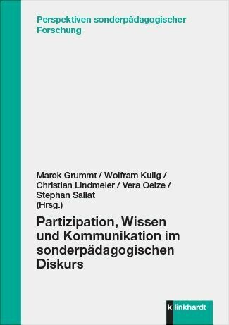 Partizipation, Wissen und Kommunikation im sonderpädagogischen Diskurs main product photo