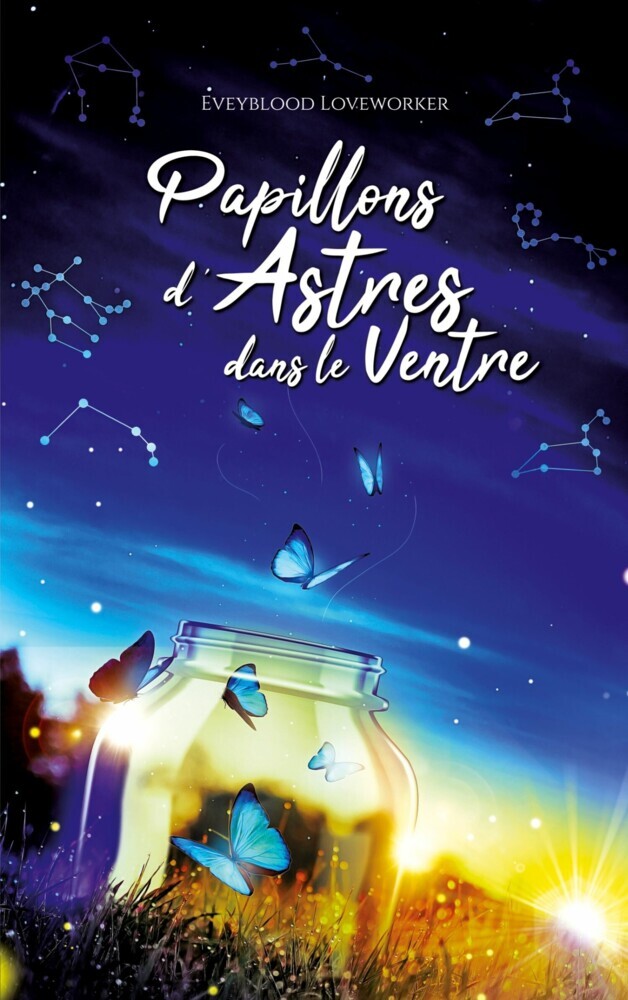 Papillons d'astres dans le ventre main product photo