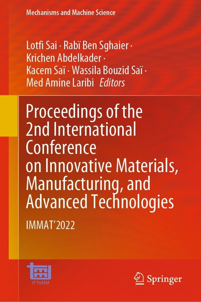 Proceedings of the 2nd International Conference on Innovative Materials, Manufacturing, and Advanced Technologies main product photo
