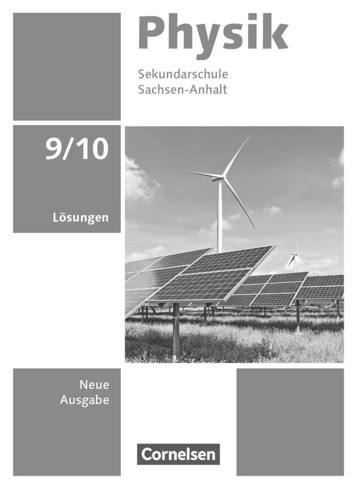 Physik - Neue Ausgabe - Sachsen-Anhalt 2022 - 9./10. Schuljahr main product photo