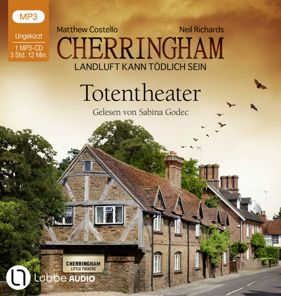 Cherringham - Totentheater, 1 Audio-CD, 1 MP3 main product photo