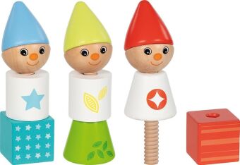 Schraubklötze Zwerge, per Set