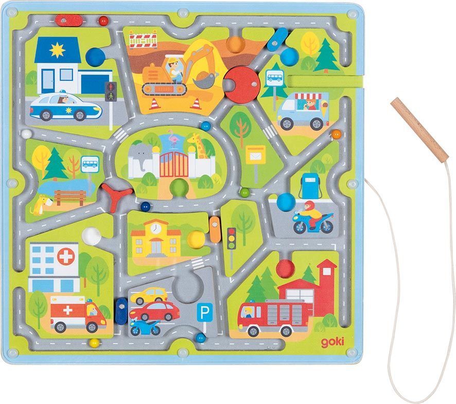 Magnetlabyrinth Kleine Stadt, per St main product photo