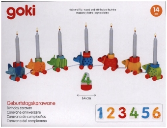 Geburtstagskarawane Elefanten, per Set