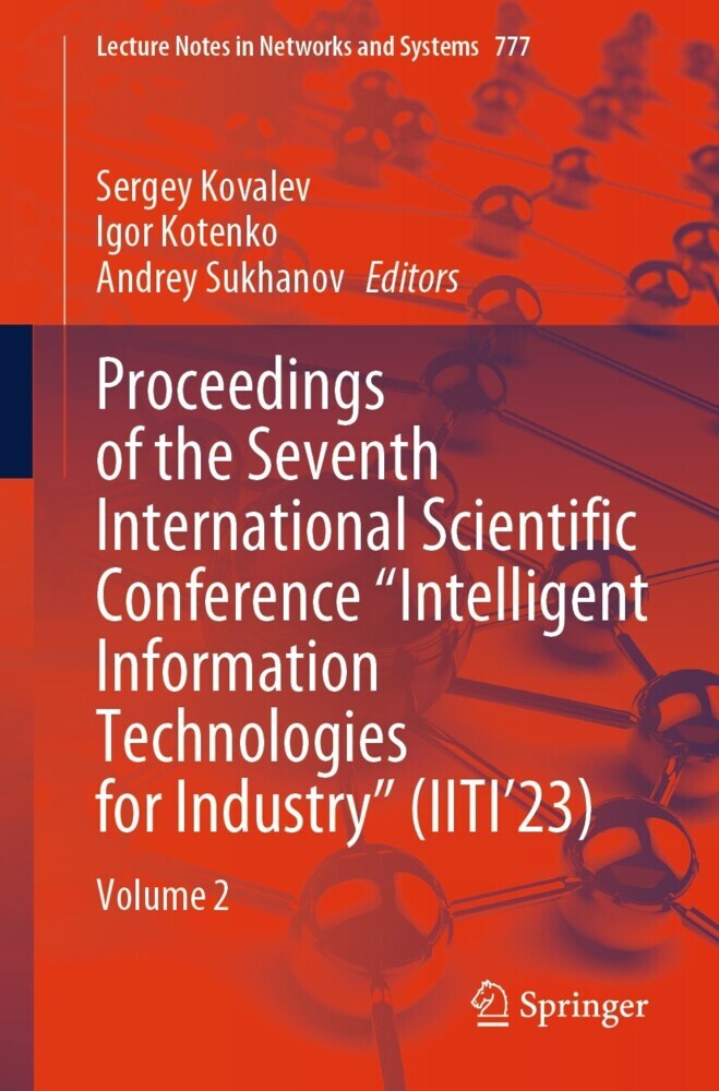 Proceedings of the Seventh International Scientific Conference 'Intelligent Information Technologies for Industry' (IITI'23) main product photo