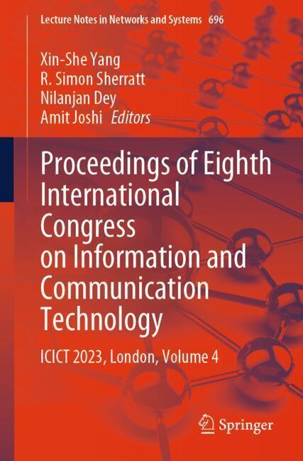 Proceedings of Eighth International Congress on Information and Communication Technology main product photo