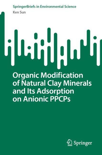 Organic Modification of Natural Clay Minerals and Its Adsorption on Anionic PPCPs main product photo