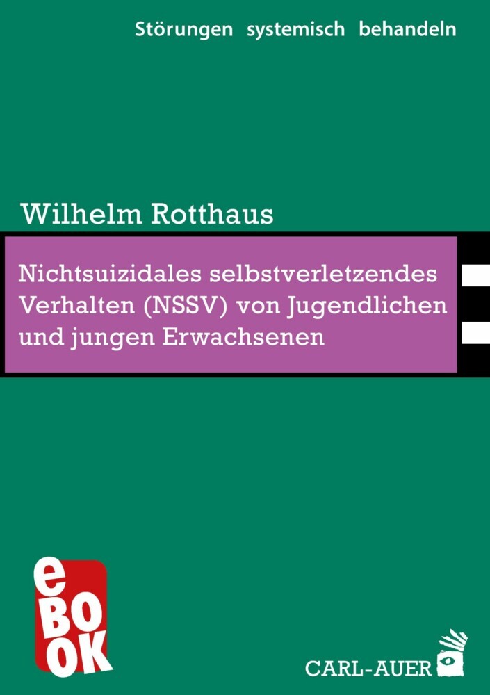 Nichtsuizidales selbstverletzendes Verhalten (NSSV) von Jugendlichen und jungen Erwachsenen main product photo