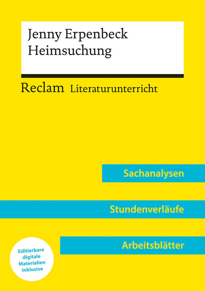 Jenny Erpenbeck: Heimsuchung (Lehrerband) | Mit Downloadpaket (Unterrichtsmaterialien) main product photo