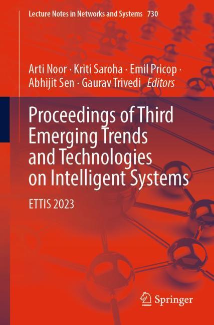 Proceedings of Third Emerging Trends and Technologies on Intelligent Systems main product photo