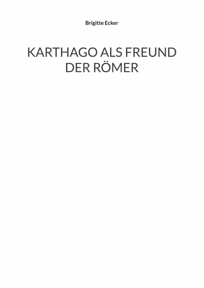 Karthago als Freund der Römer main product photo